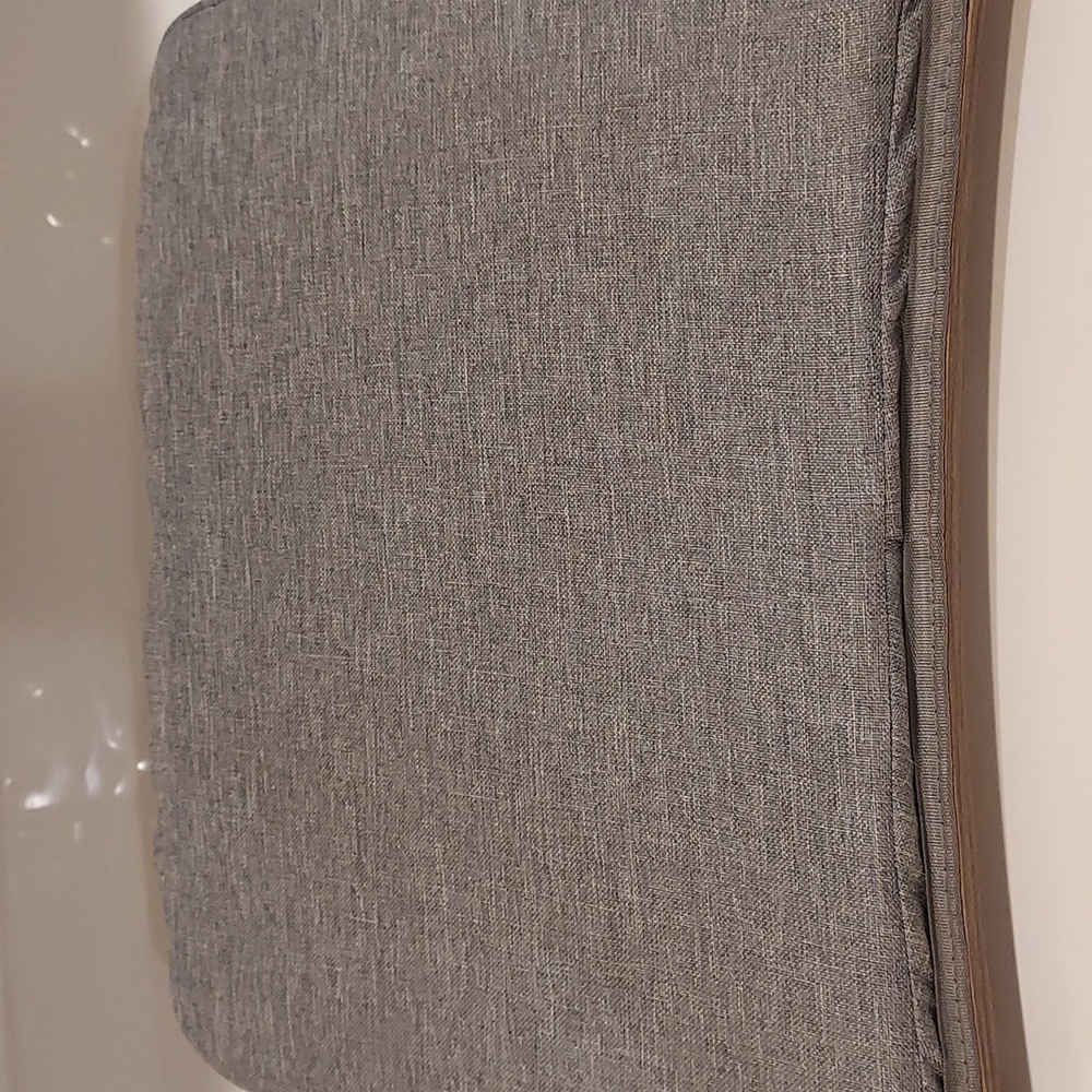 Laptop / Lap Desk with Gray Padded Cushion and Two Elastic Back Pockets - Picture 8 of 11